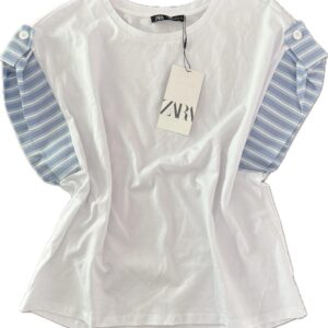 Zara - Blusa Manga Corta